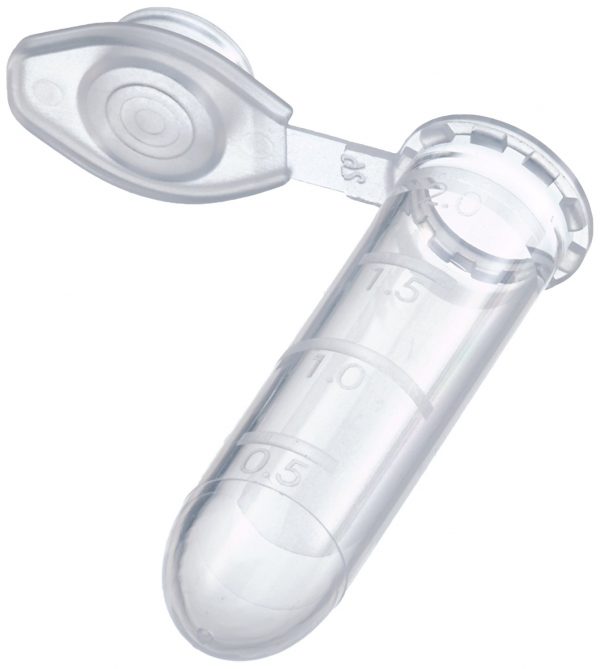 Мікропробірка Еппендорф 2,0 мл, ПП, уп. 500 шт